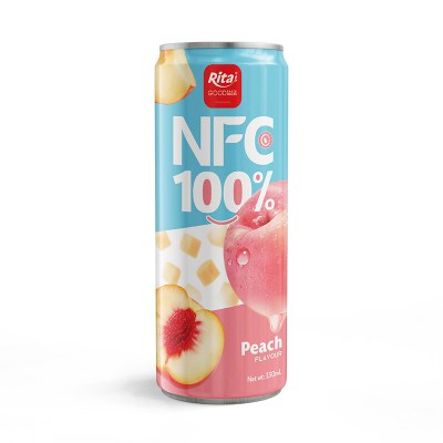 NFC juice peach flavor